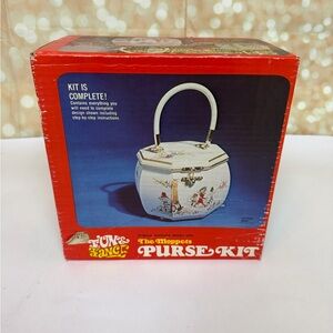 Vintage "Fun & Fancy" Purse Kit featuring a design by The Moppets.